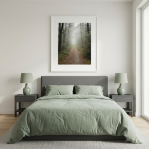 Among Ancient Trees in a bedroom setting
