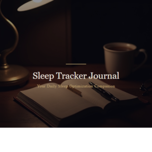 Sleep Tracker PDF / Journal